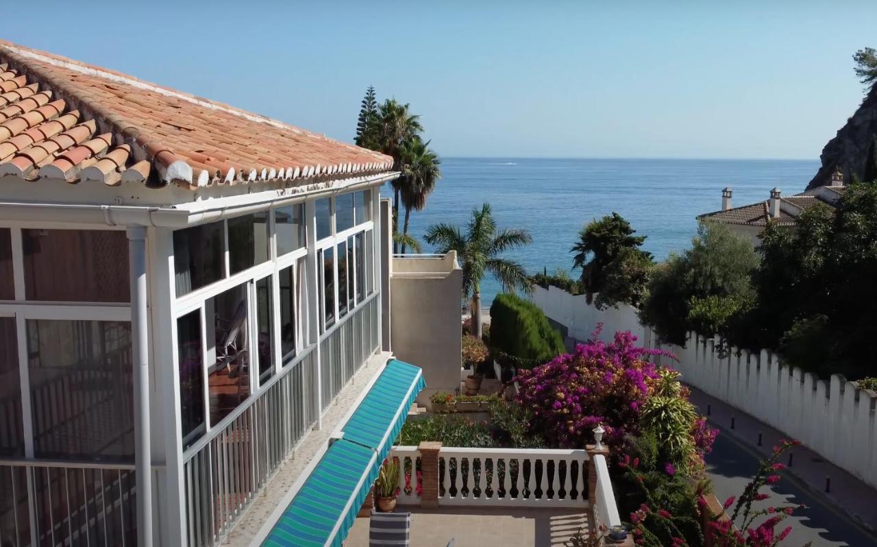 Espectacular Casa En La Playa Con Piscina Privada Villa Almuñécar Eksteriør bilde
