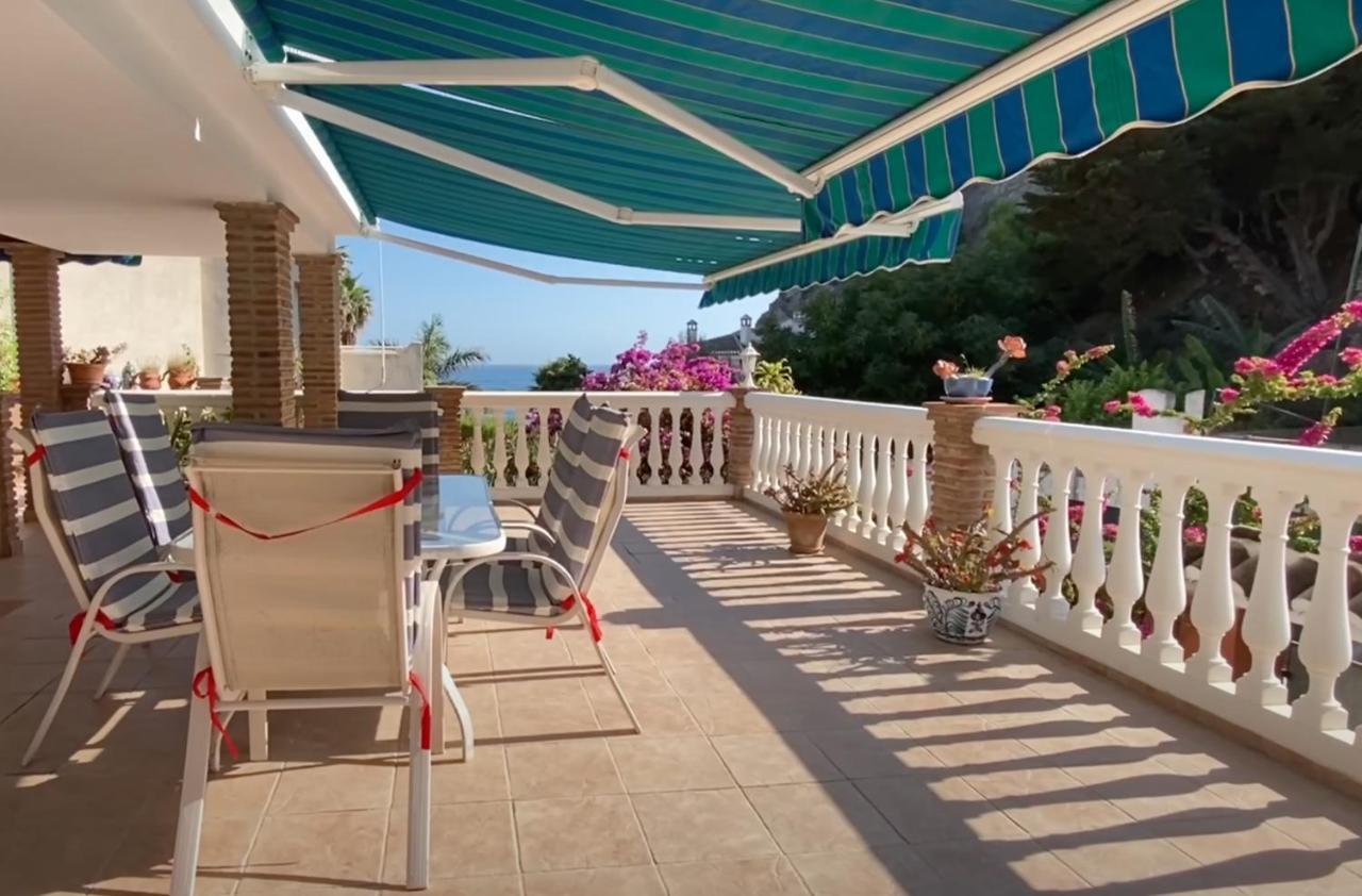 Espectacular Casa En La Playa Con Piscina Privada Villa Almuñécar Eksteriør bilde