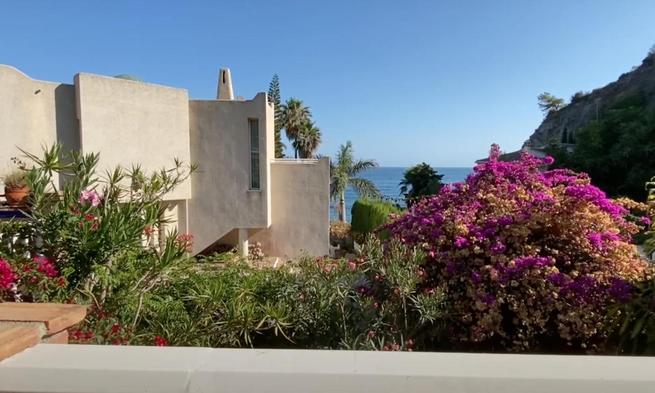 Espectacular Casa En La Playa Con Piscina Privada Villa Almuñécar Eksteriør bilde