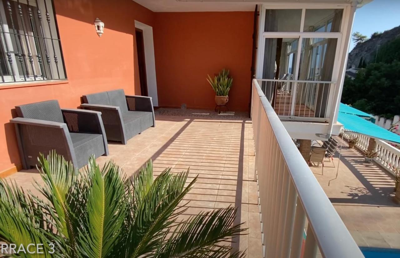 Espectacular Casa En La Playa Con Piscina Privada Villa Almuñécar Eksteriør bilde