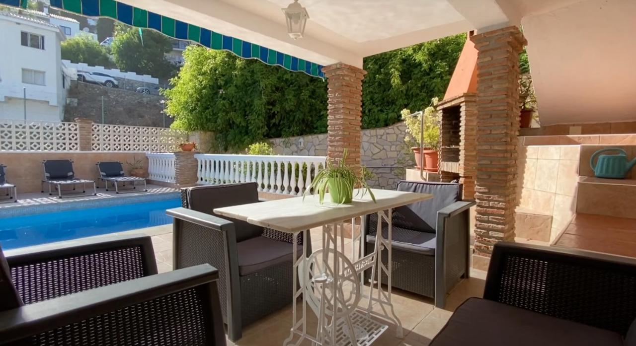 Espectacular Casa En La Playa Con Piscina Privada Villa Almuñécar Eksteriør bilde